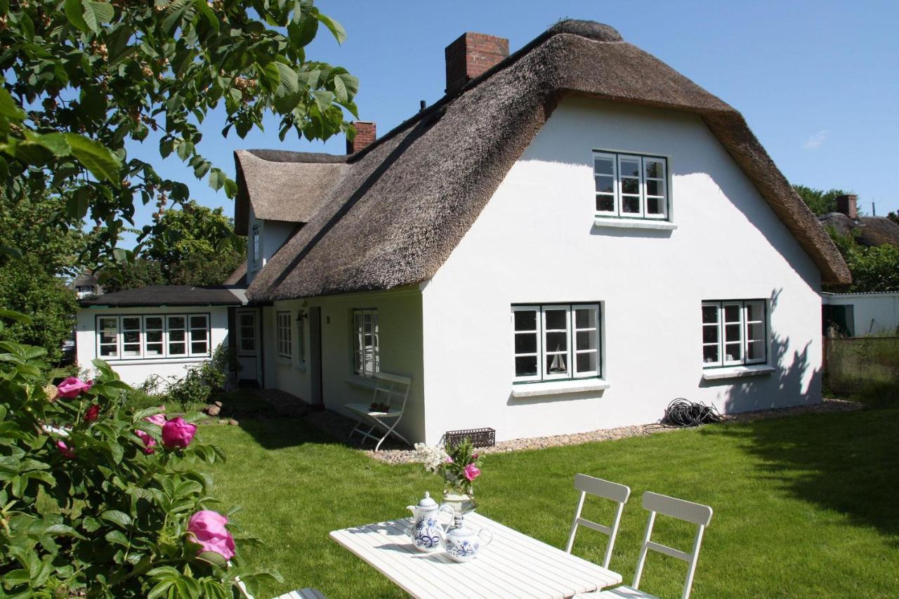 Friesenhaus Amrum Friesenhaushaelfte *Kloenschnack* Suddorf المظهر الخارجي الصورة