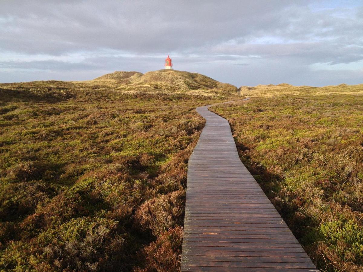 Friesenhaus Amrum Friesenhaushaelfte *Kloenschnack* Suddorf المظهر الخارجي الصورة